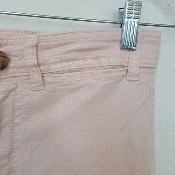 Marine Layer Bridget Wide Leg Flat Front Chino Sz 4 Pant 14650 High Waist Pastel - Picture 4 of 14